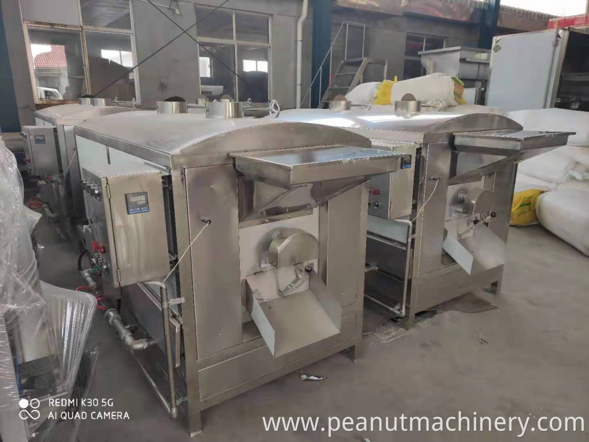 peanut batch roaster 